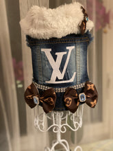 Load image into Gallery viewer, Denim Vest LV Style Blue
