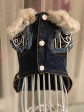 Load image into Gallery viewer, Denim Vest LV Style Blue
